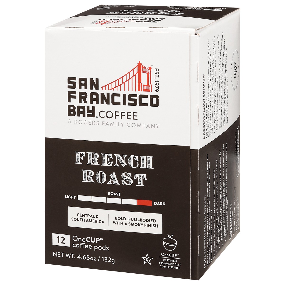 slide 4 of 10, SF Bay Coffee French Roast Coffee Pods, 12 ct