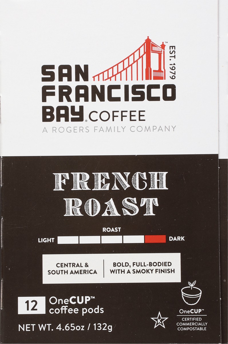 slide 8 of 10, SF Bay Coffee French Roast Coffee Pods, 12 ct