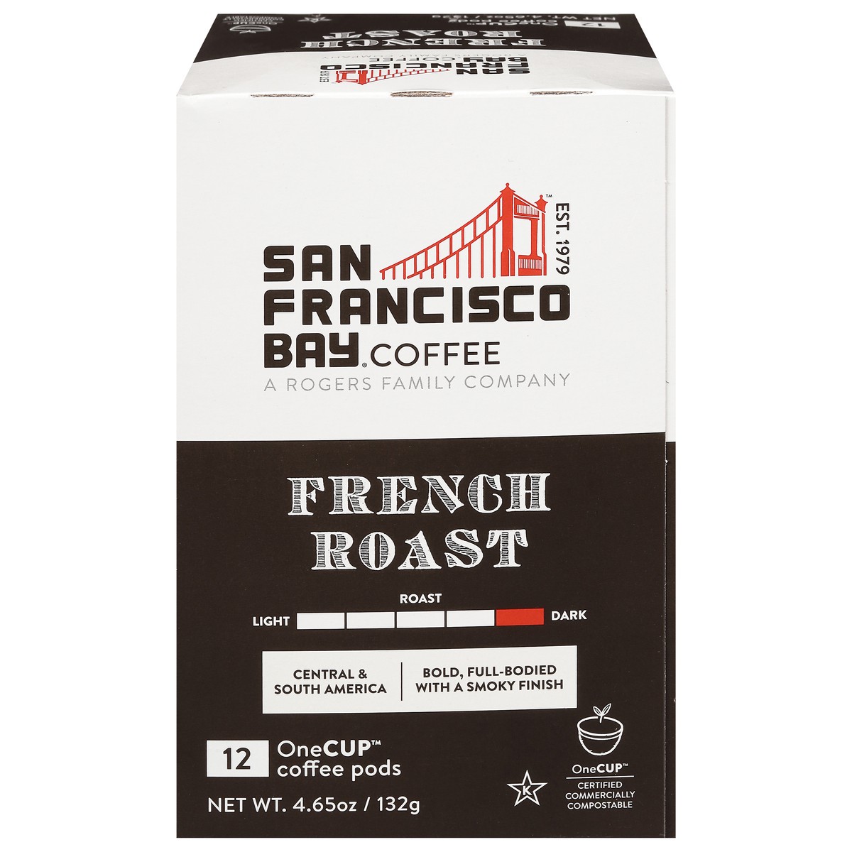 slide 10 of 10, SF Bay Coffee French Roast Coffee Pods, 12 ct