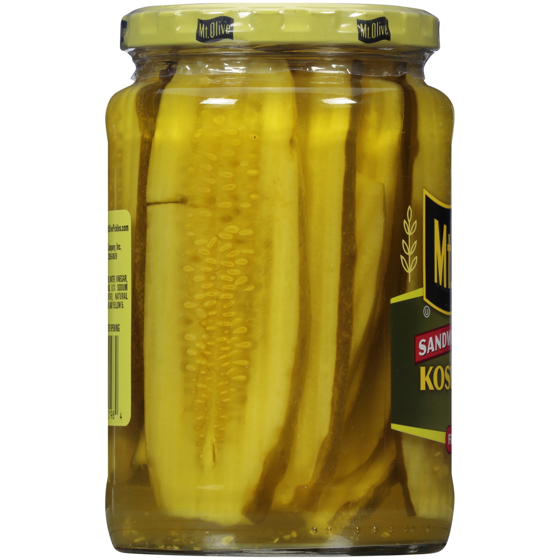slide 4 of 6, Mt. Olive Pickles Sandwich Stuffers Kosher Dill - 24 Fl. Oz., 24 fl oz