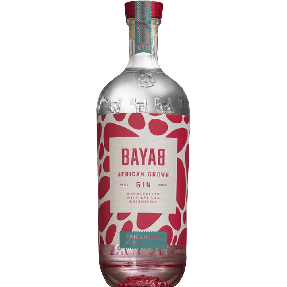 slide 1 of 1, Bayab African Rose Water Gin, 750 ml
