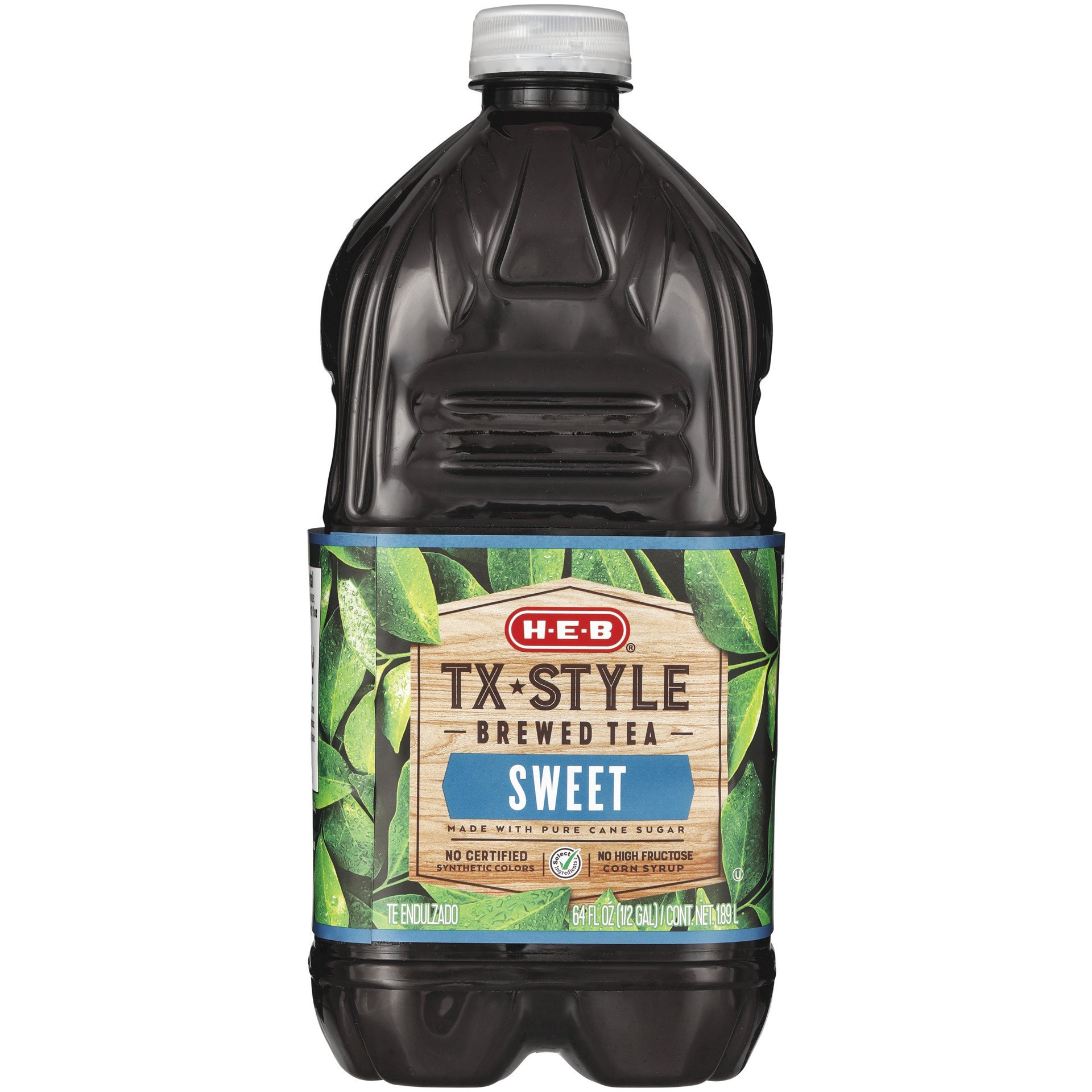 slide 1 of 1, H-E-B Texas Style Sweet Tea - 64 oz, 64 oz