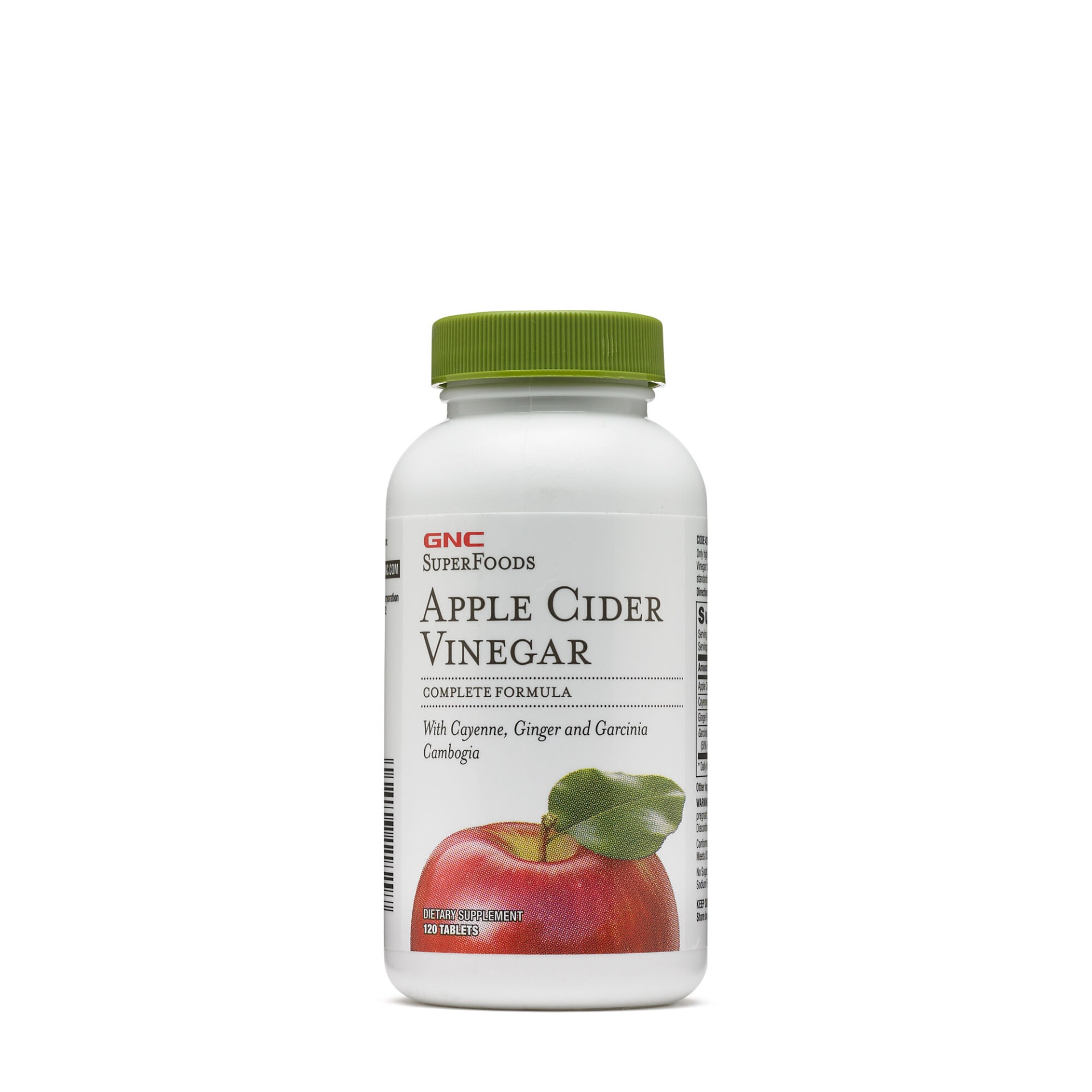 slide 1 of 1, GNC SuperFoods Apple Cider Vinegar, 120 ct