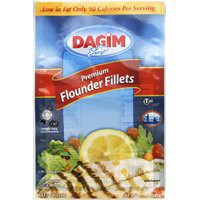 slide 1 of 1, Dagim Flounder Fillets, 14 oz