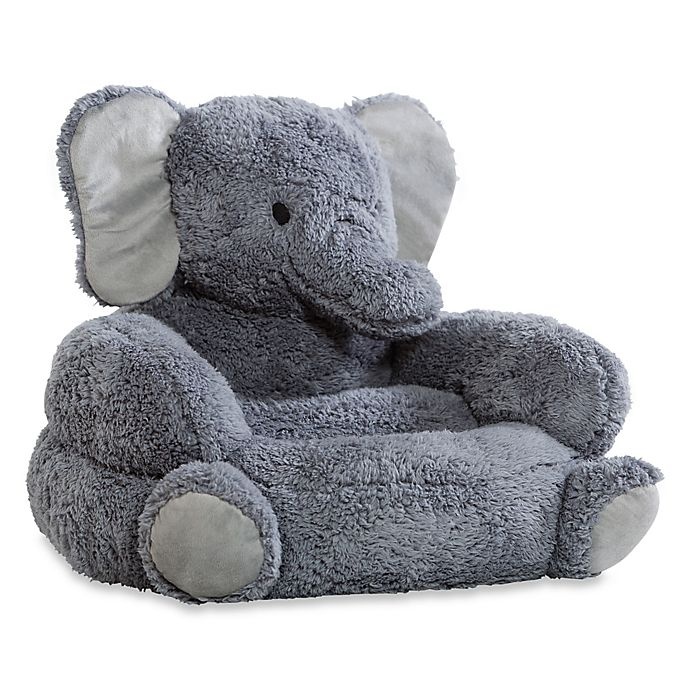 slide 1 of 1, Trend Lab Elephant Children's Plush Character Chair, 1 ct