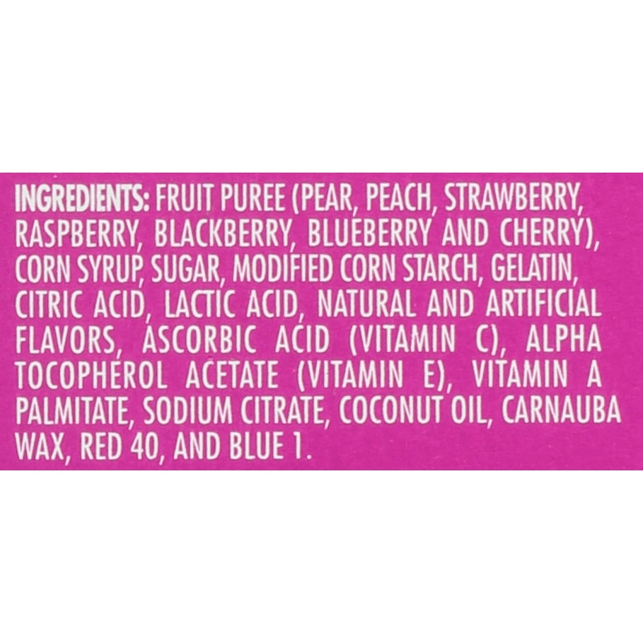 slide 8 of 8, Welch's Berries 'N Cherries Fruit Snacks, 10 ct 0.9 oz