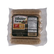 slide 1 of 1, Hillshire Farm Miller High Life Cooked Beer Bratwurst, 18 ct