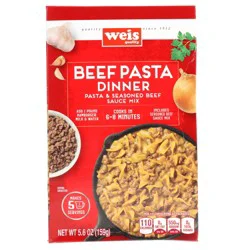 Weis Quality Beef Simply Skillets Pasta & Sauce Mix