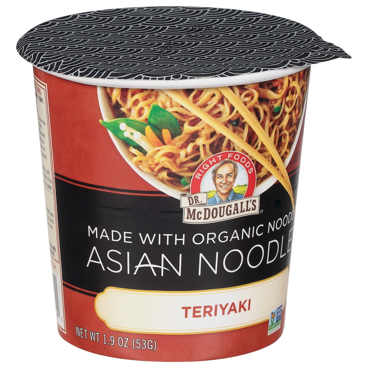 slide 3 of 12, Dr. McDougall's Teriyaki Asian Noodles 1.9 oz, 1.9 oz