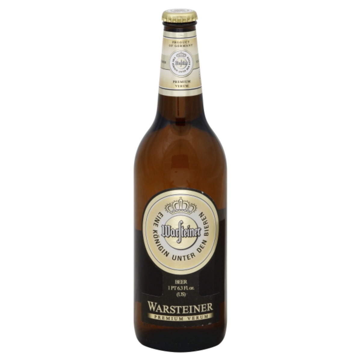slide 2 of 2, Warsteiner Premium Beer Bottle, 22.3 oz