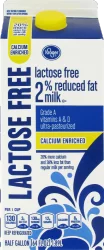 Kroger Lactose Free Calcium Enriched 2% Milk
