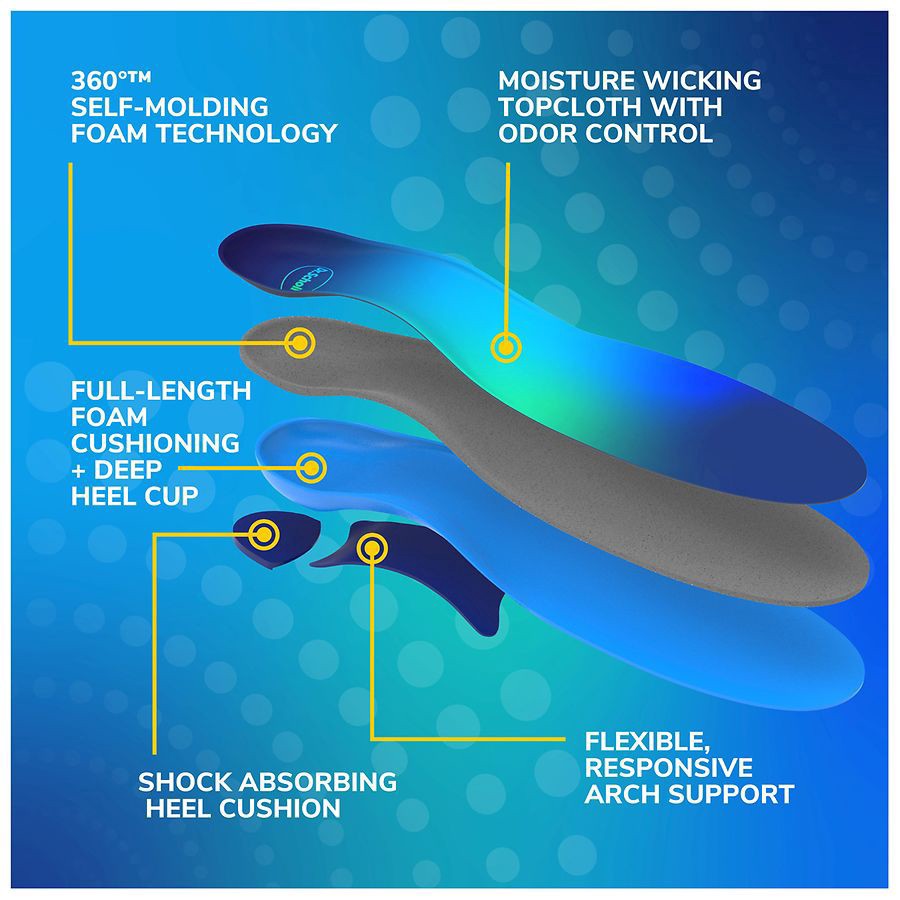slide 4 of 5, Dr Scholls Adapts to you Insole W, 1 ct