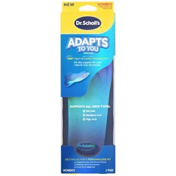 Dr. Scholl's Women's 6-10 Adapts to You Insoles 1 Pair