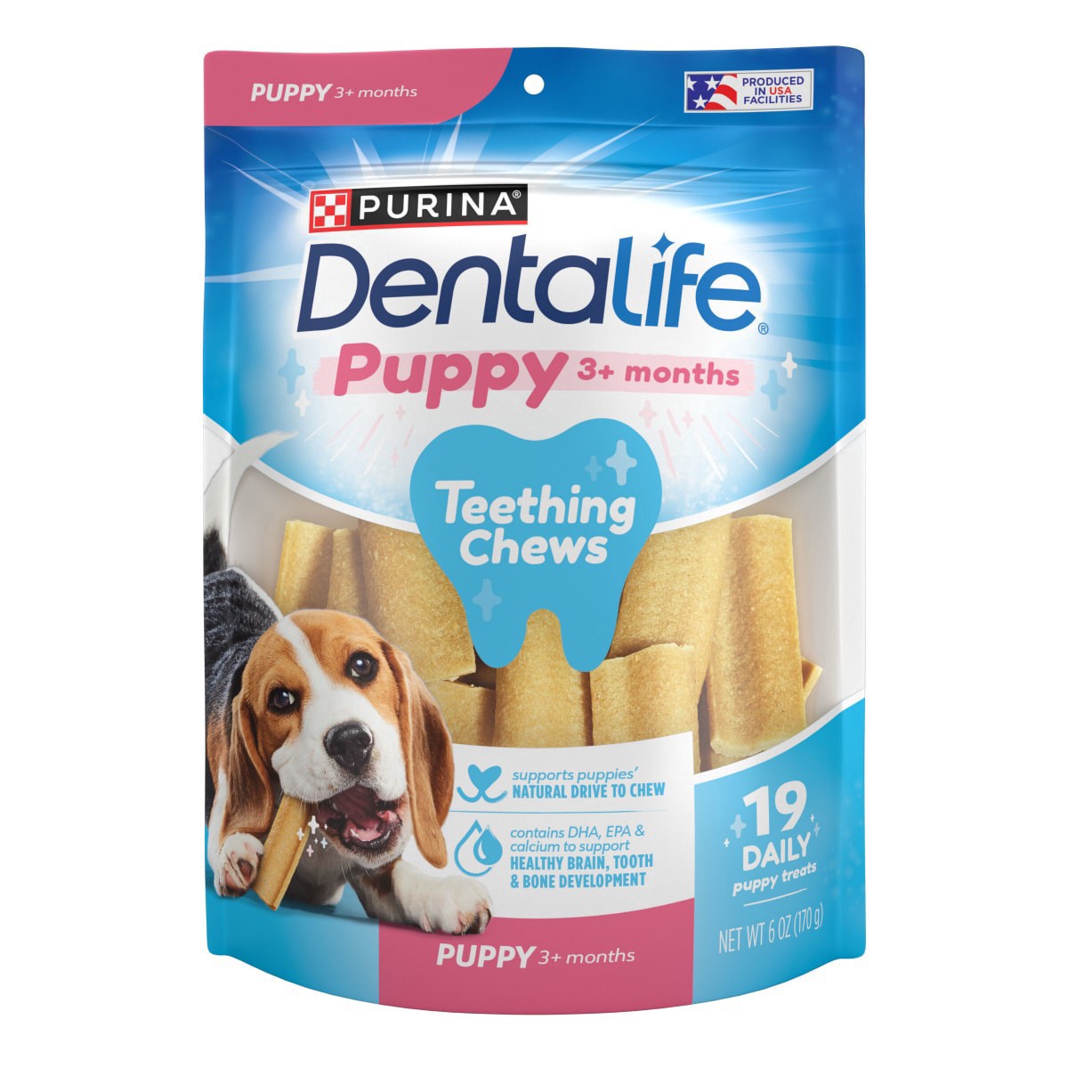 slide 1 of 29, DentaLife Puppy 19ct, 6 oz