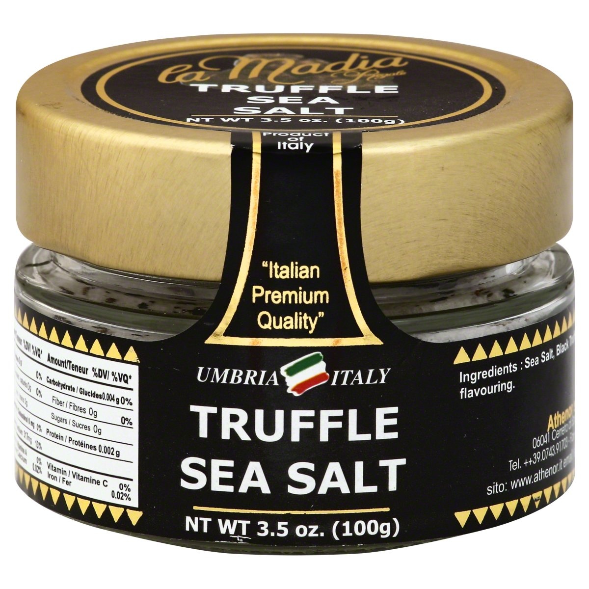 slide 1 of 2, La Madia Sea Salt 3.5 oz, 3.5 oz