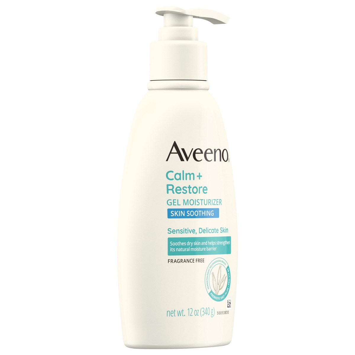 slide 7 of 11, Aveeno Calm + Restore Gel Moisturizer, 12 Fl. Oz, 12 oz