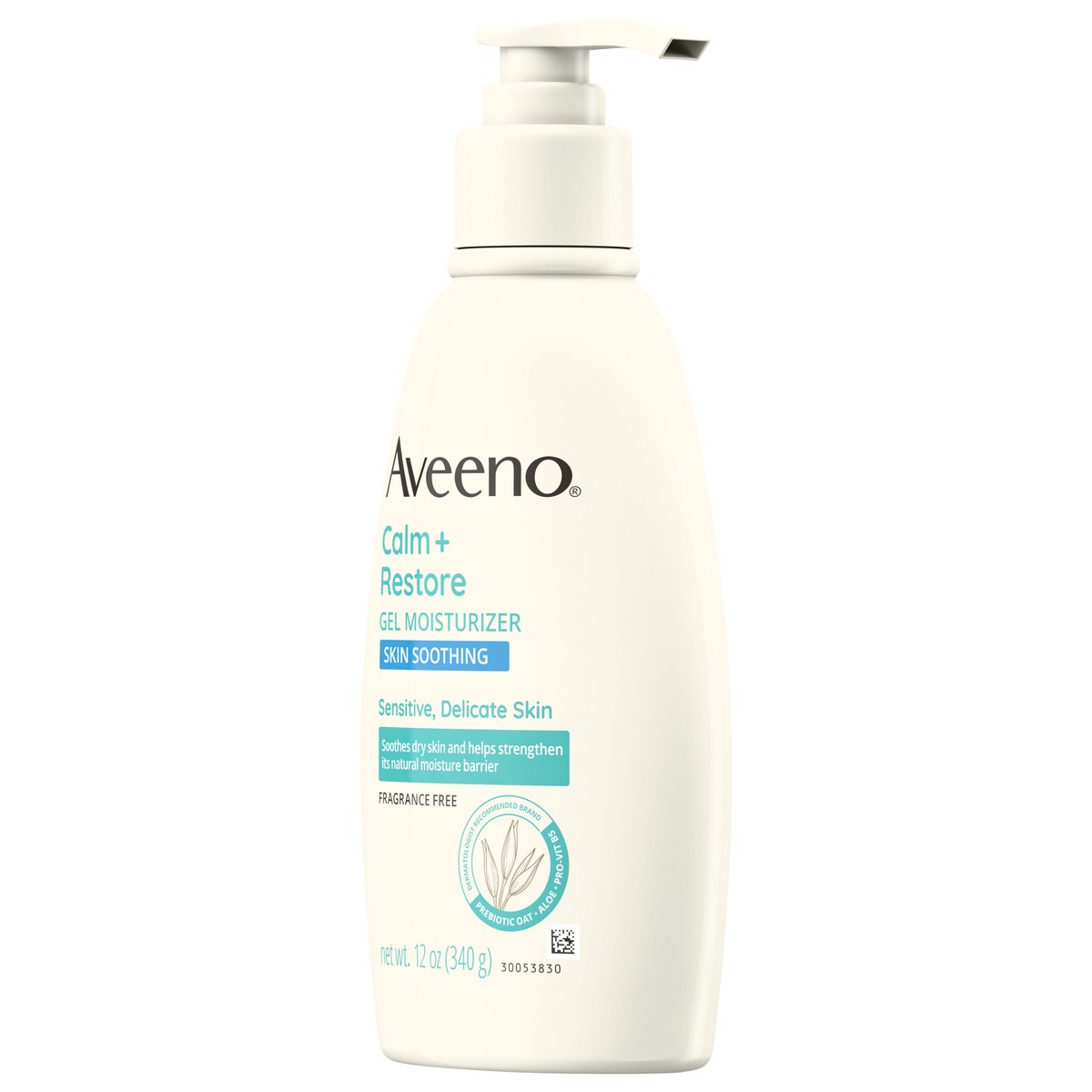 slide 3 of 11, Aveeno Calm + Restore Gel Moisturizer, 12 Fl. Oz, 12 oz