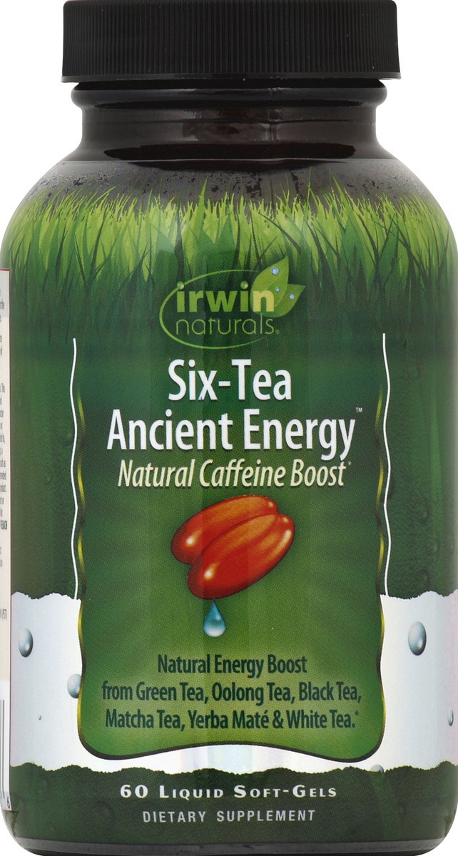 slide 1 of 8, Irwin Naturals Six-Tea Ancient Energy 60 ea, 60 ct