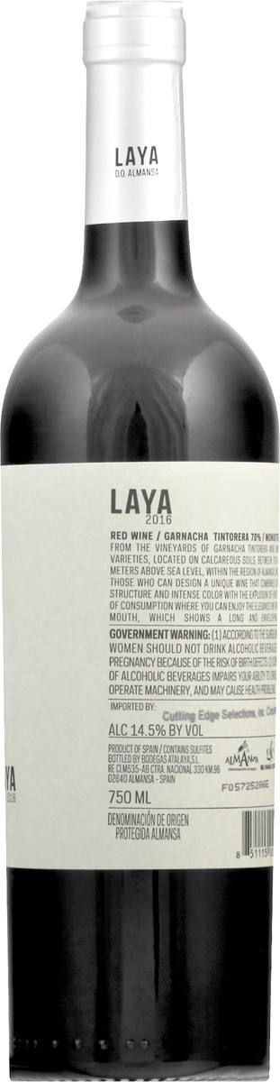 slide 3 of 7, Laya Red Wine 750 ml, 750 ml