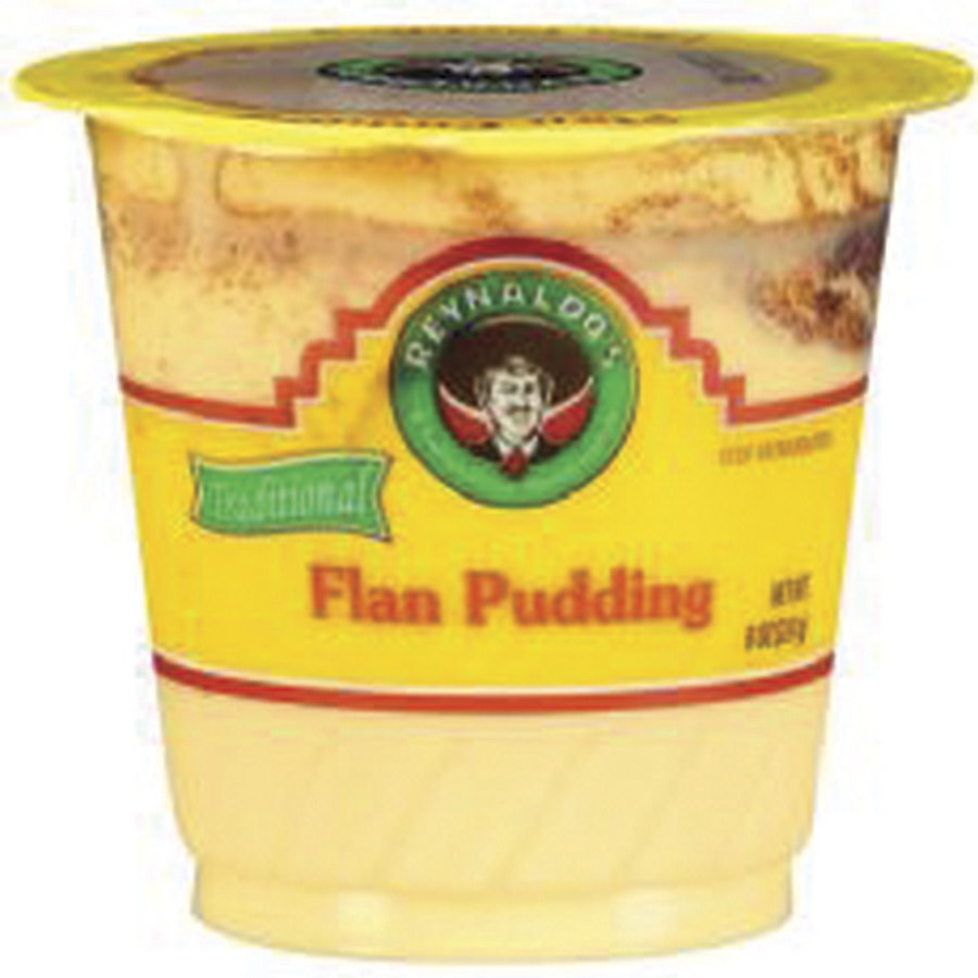 slide 1 of 1, Reynaldo's traditional flan pudding, 8 oz