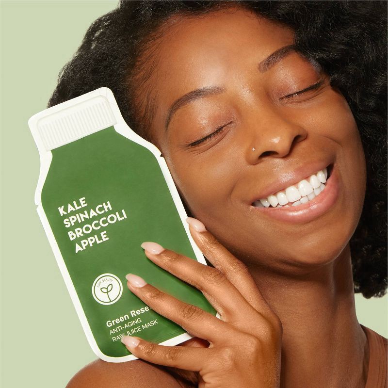 slide 2 of 5, ESW Beauty Green Reset Raw Juice Mask 0.85 fl oz, 0.85 fl oz