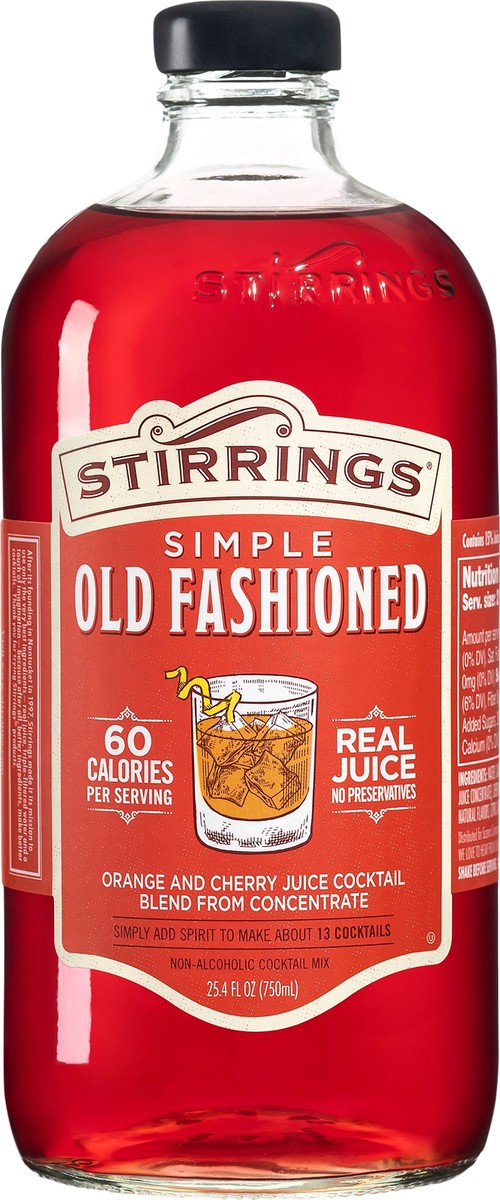 slide 1 of 11, Stirrings Old Fashioned Mix, 750ml, 750 ml