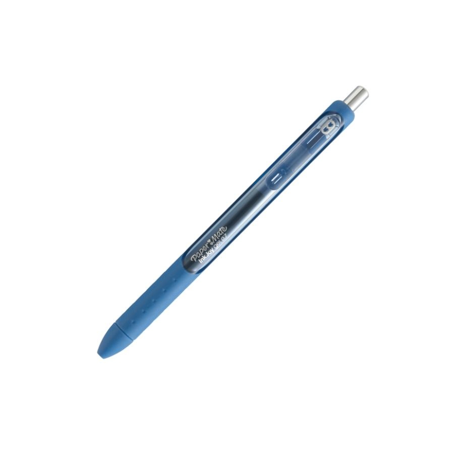 slide 2 of 10, Paper Mate Inkjoy Gel Pen, Medium Point Slate Blue Barrel, Slate Blue Ink, 0.7 mm