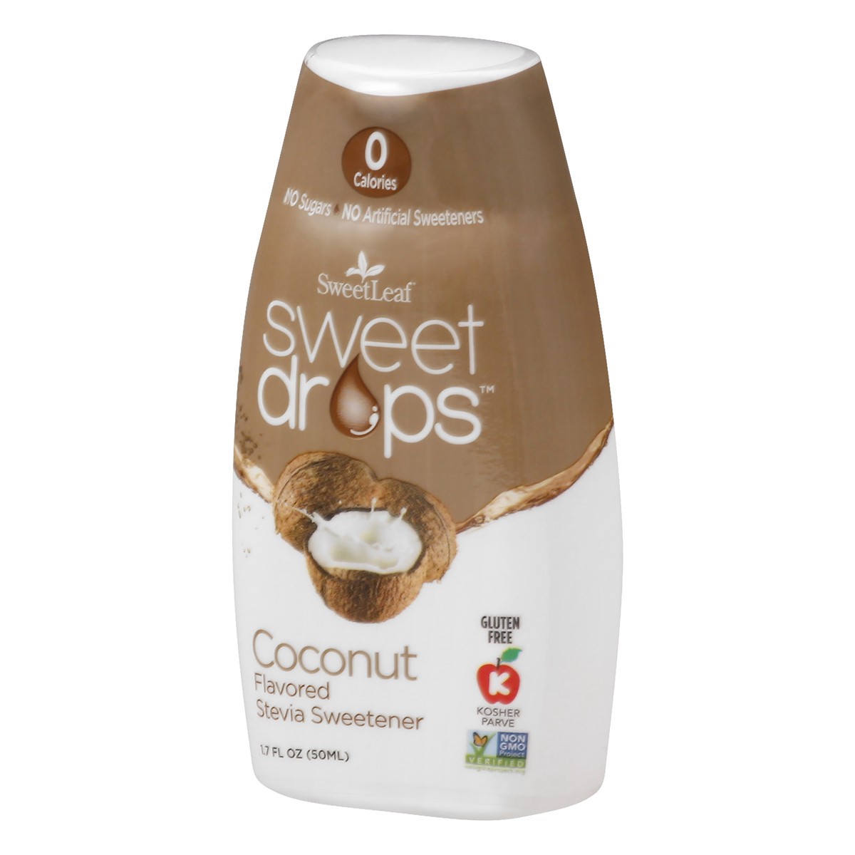 slide 5 of 10, Sweet Drops Coconut Flavored Stevia Sweetener 1.7 fl oz, 1.7 oz