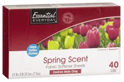 Essential Everyday Spring Fabric Softener Sheets