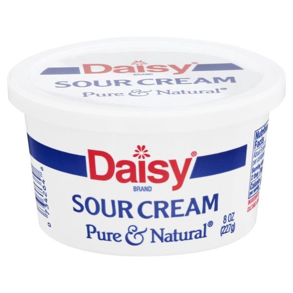 slide 1 of 8, Daisy Pure & Natural Sour Cream, 8 oz