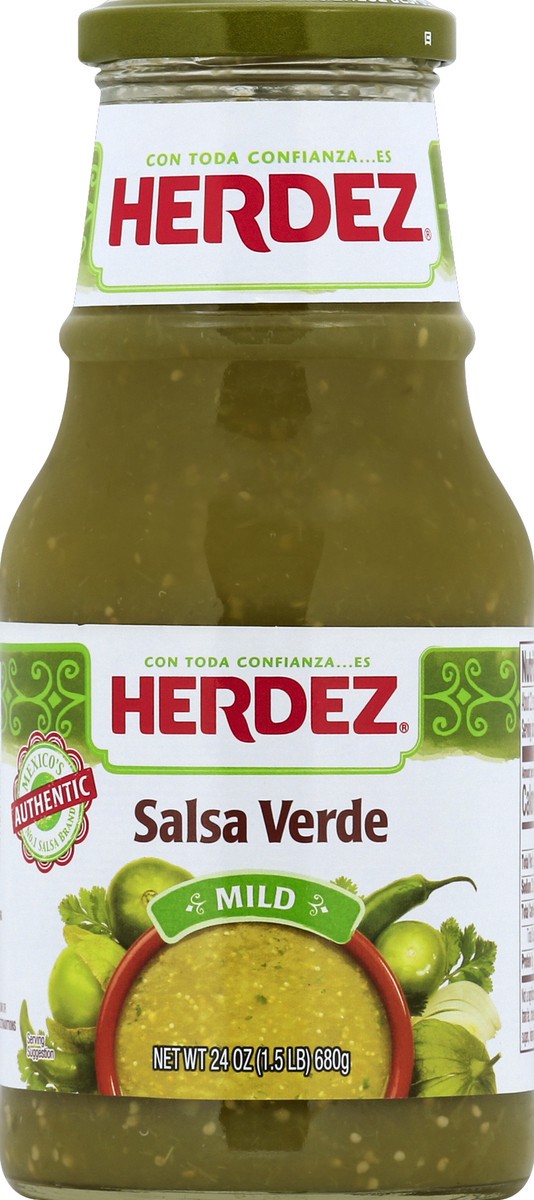 slide 1 of 6, Herdez Salsa Verde 24 oz, 24 oz