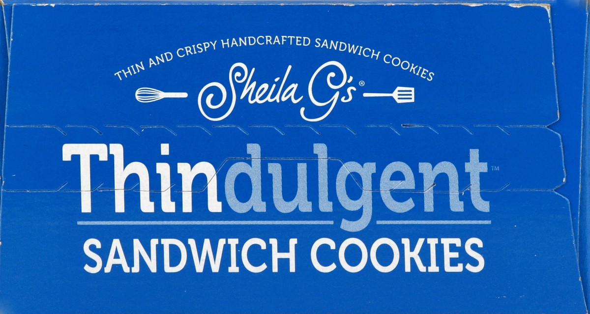 slide 2 of 5, Sheila G's Thindulgent Toasted Coconut Sandwich Cookie, 6.5 oz