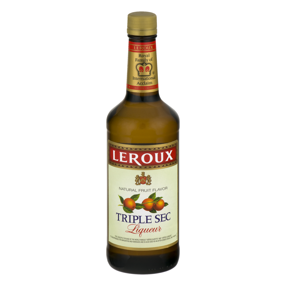 slide 1 of 1, Leroux Triple Sec Liqueur, 750 ml