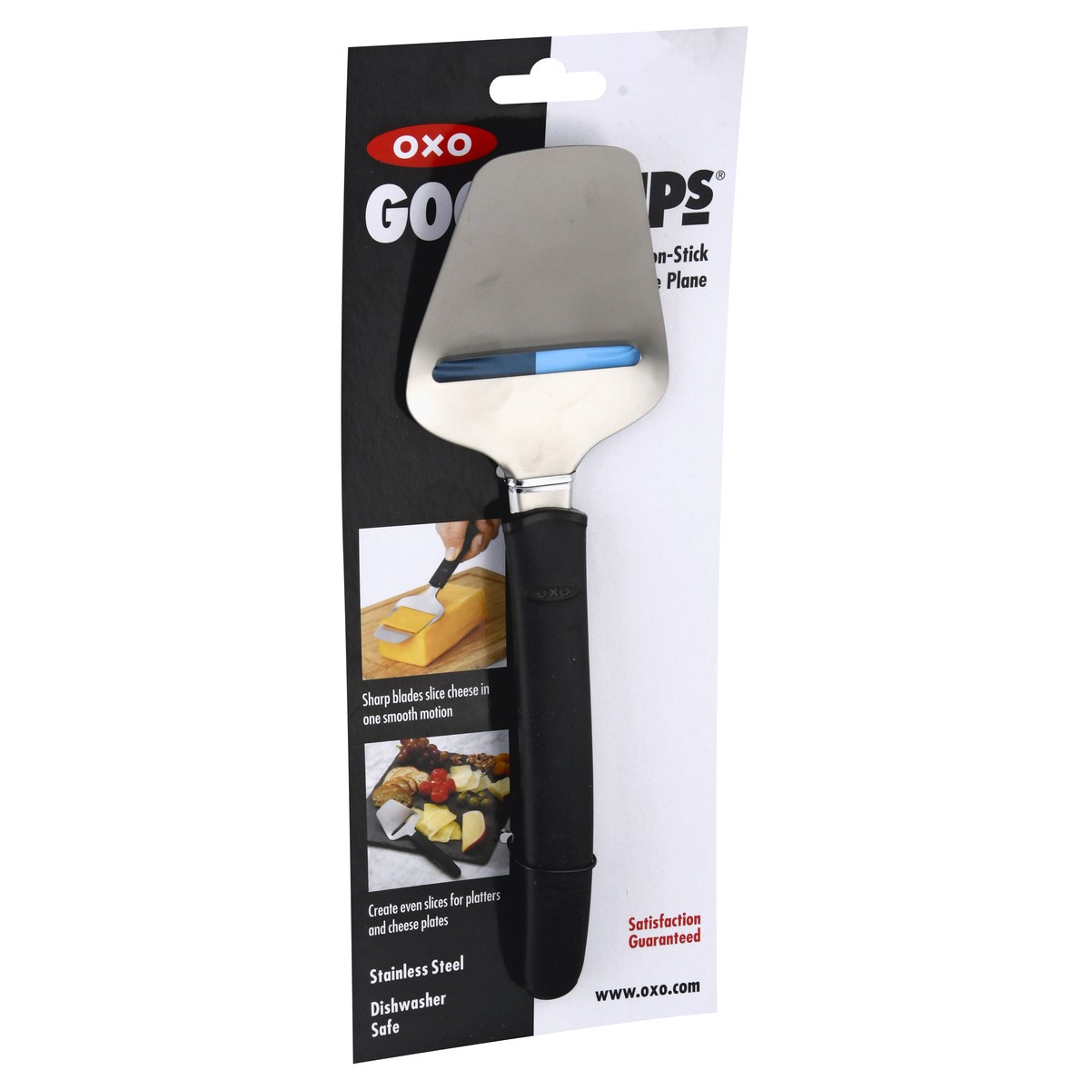 slide 2 of 9, Oxo Good Grips Non-Stick Cheese Plane, 1 ct