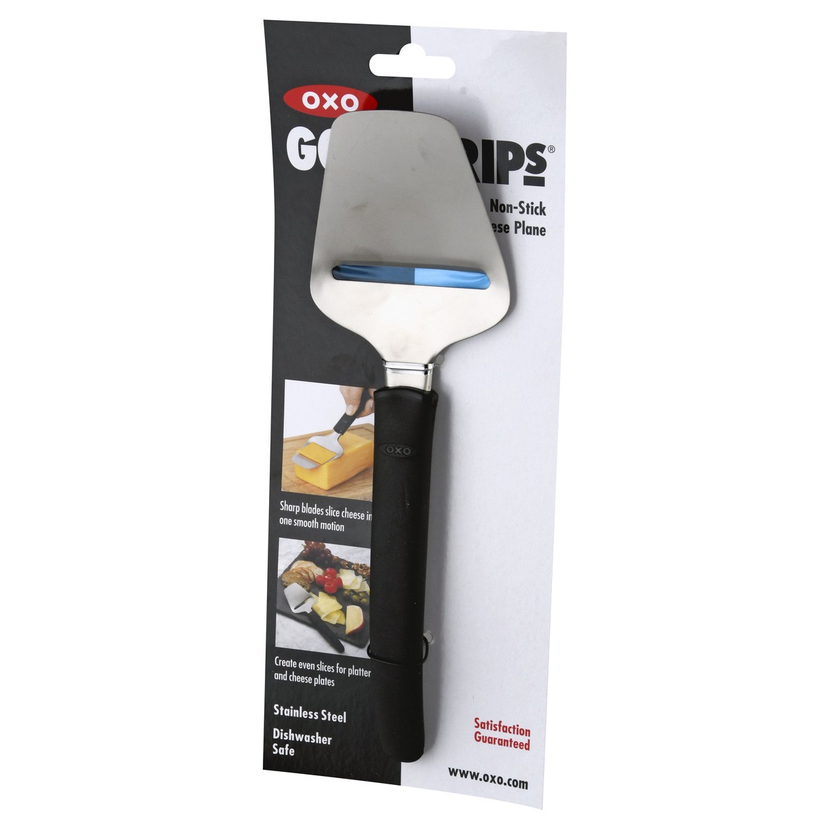 slide 3 of 9, Oxo Good Grips Non-Stick Cheese Plane, 1 ct