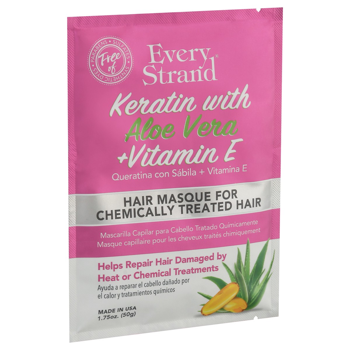 slide 2 of 9, Every Strand Earthy Hair Essentials Keratin With Aloe Vera+vitamin E Pack, 1.75 oz