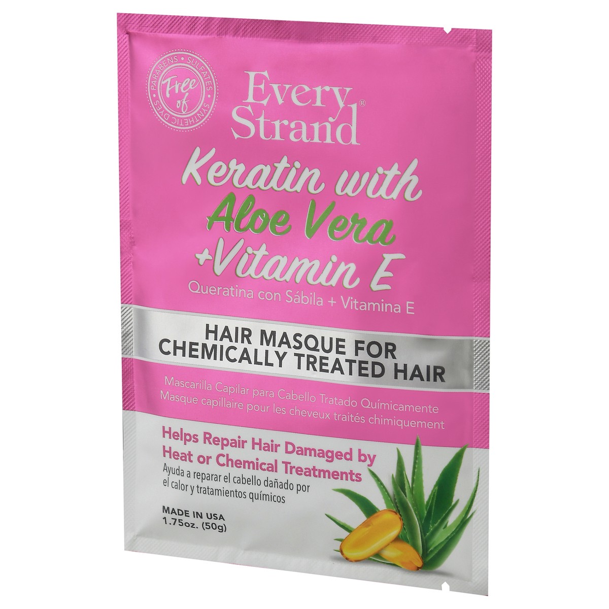 slide 5 of 9, Every Strand Earthy Hair Essentials Keratin With Aloe Vera+vitamin E Pack, 1.75 oz