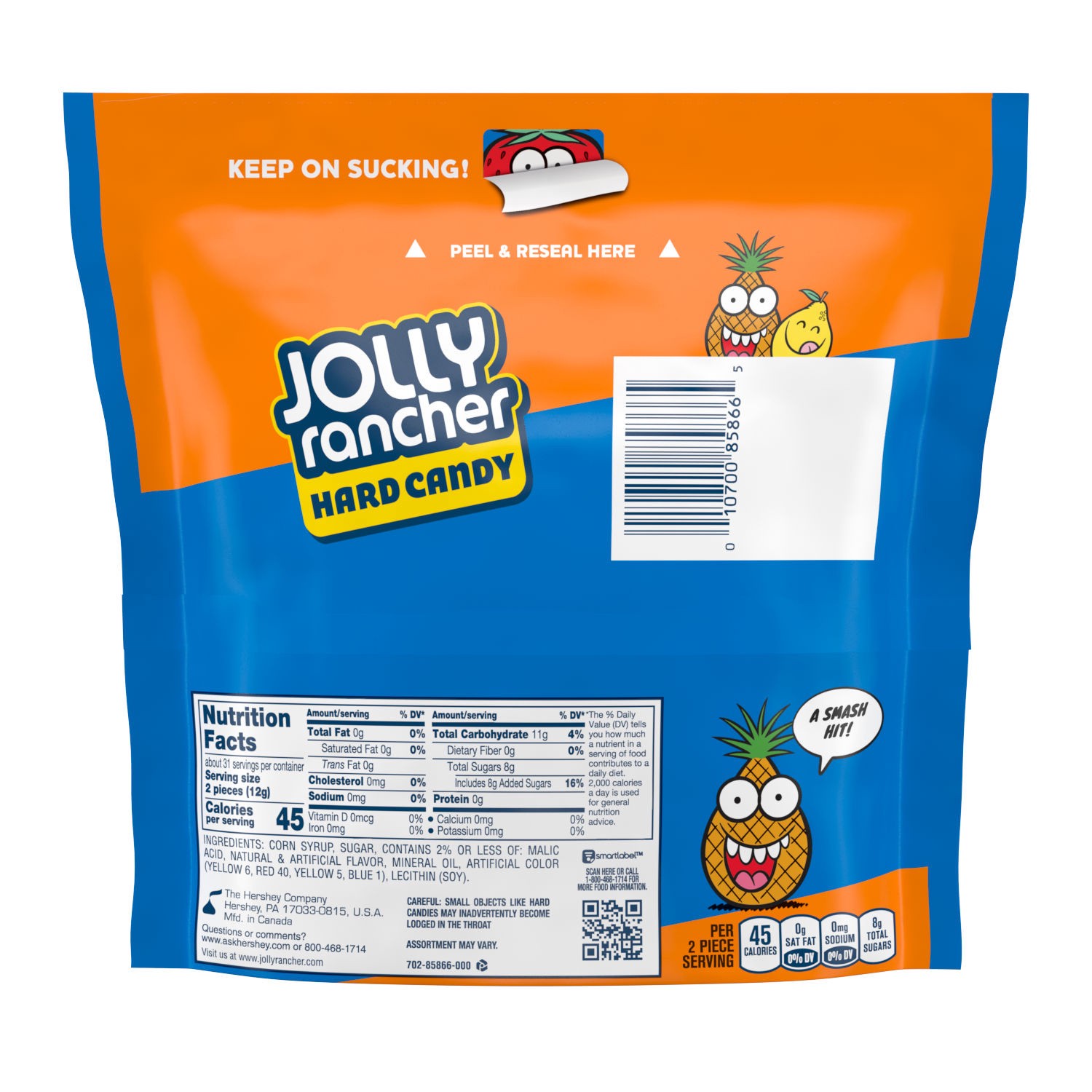 slide 5 of 8, Jolly Rancher Hard Candy, Assorted Flavors, 13 oz
