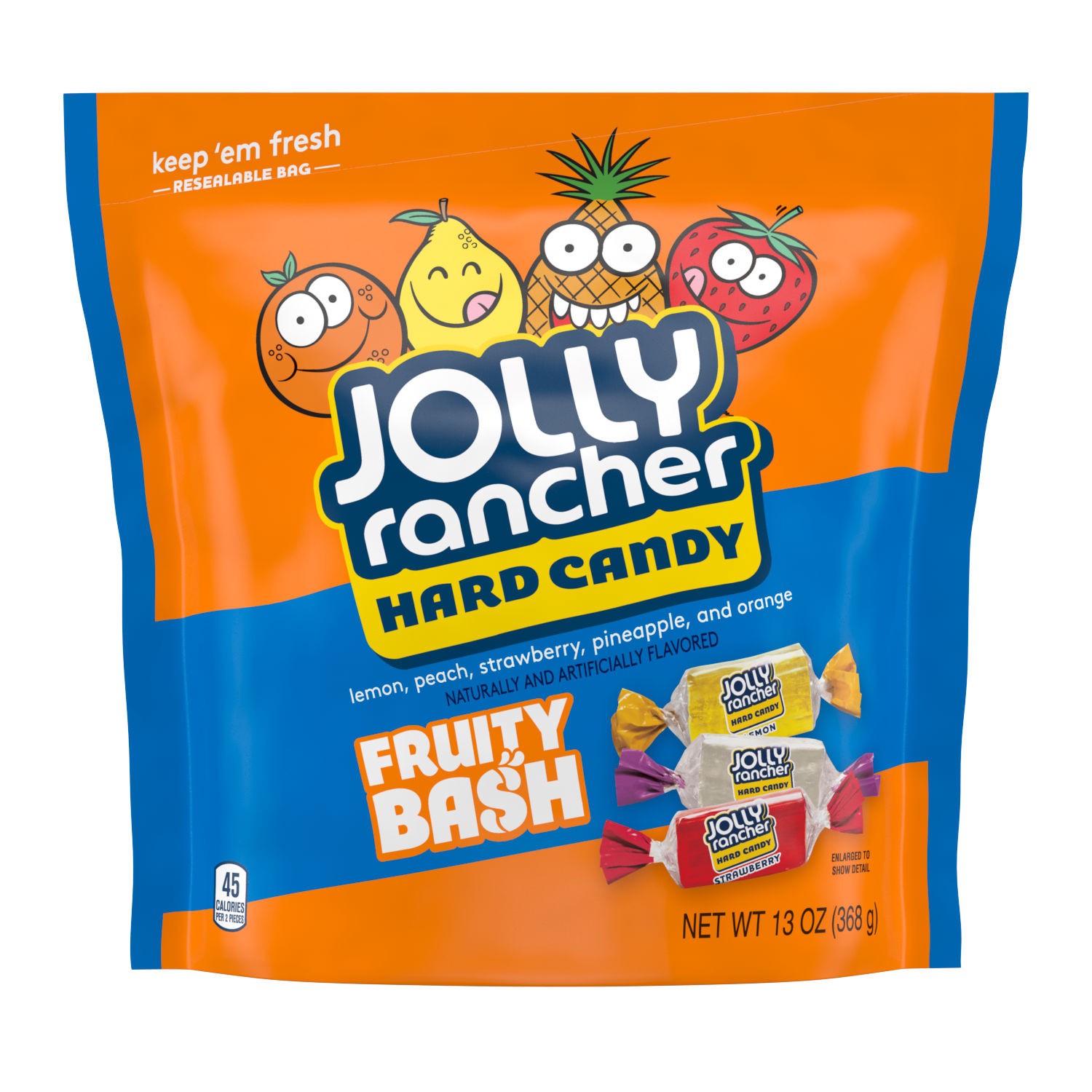 slide 1 of 8, Jolly Rancher Hard Candy, Assorted Flavors, 13 oz