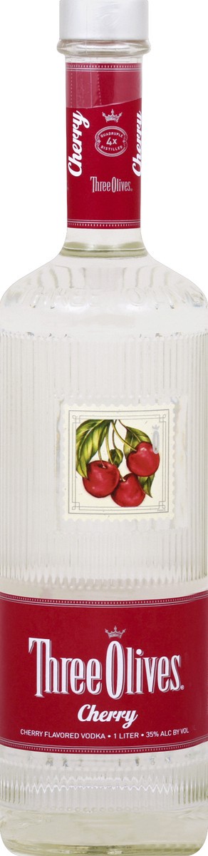 slide 2 of 7, Three Olives Vodka 1 lt, 1 l