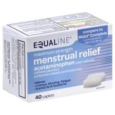 slide 1 of 1, Equaline Menstrual Complete, 40 ct