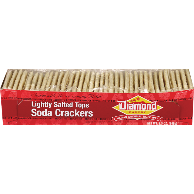 slide 1 of 1, Diamond Bakery Crackers Soda Lightly Salted Tops, 