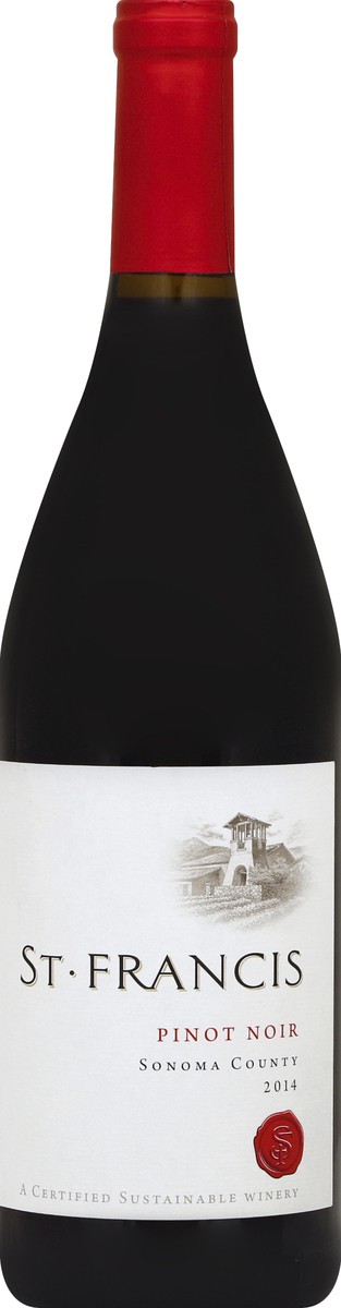 slide 2 of 3, St. Francis Pinot Noir 750 ml, 750 ml
