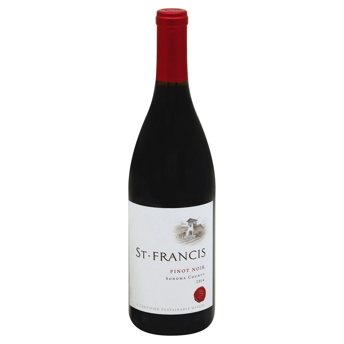 slide 3 of 3, St. Francis Pinot Noir 750 ml, 750 ml