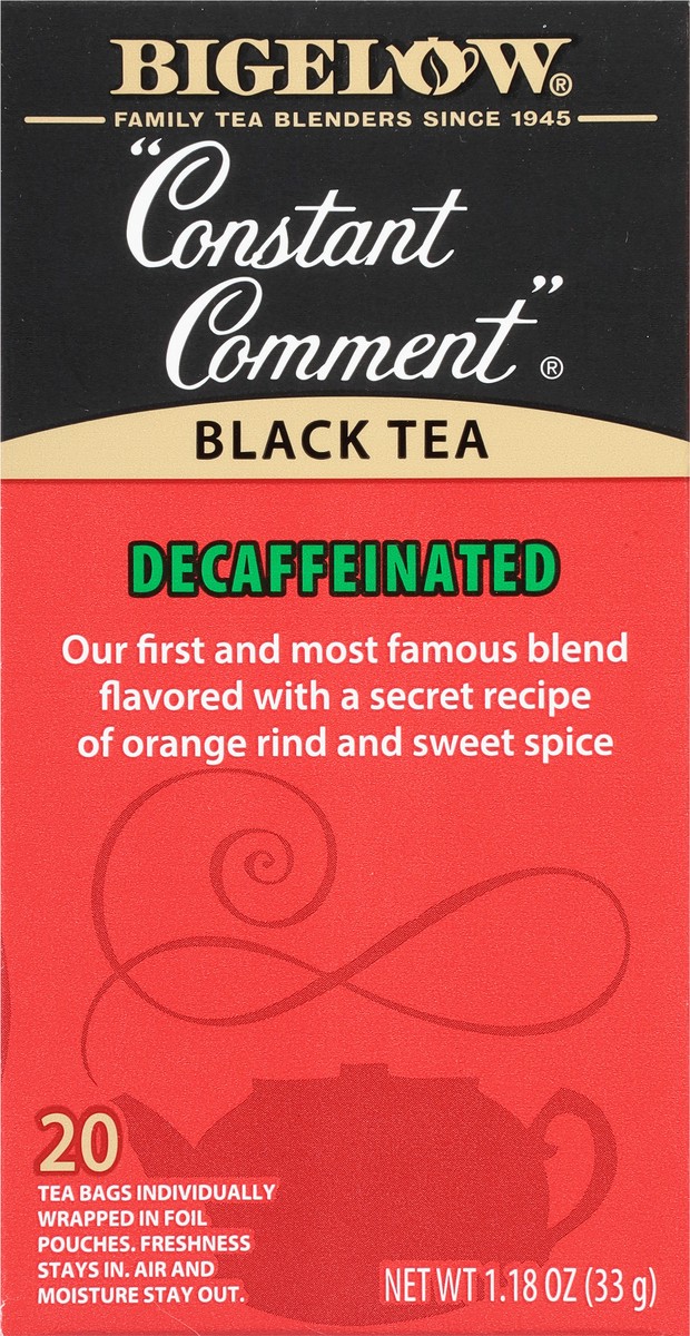 slide 6 of 9, Bigelow Tea Bags Decaf Constant Co, 