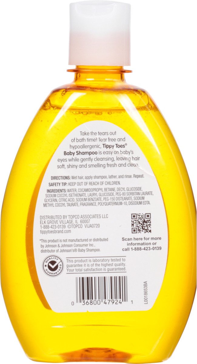slide 8 of 10, Tippy Toes Baby Shampoo 13.6 fl oz, 13.60 fl oz