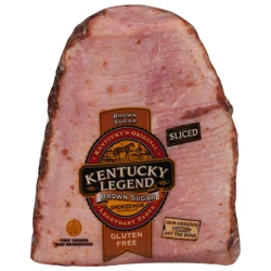 Kentucky Legend Fully Cooked Brown Sugar Smoked Ham Quarter Sliced