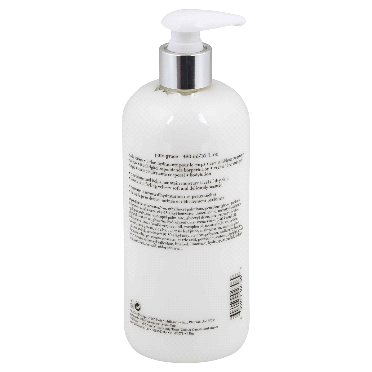 slide 2 of 2, Philosophy Pure Grace Body Lotion, 16 oz