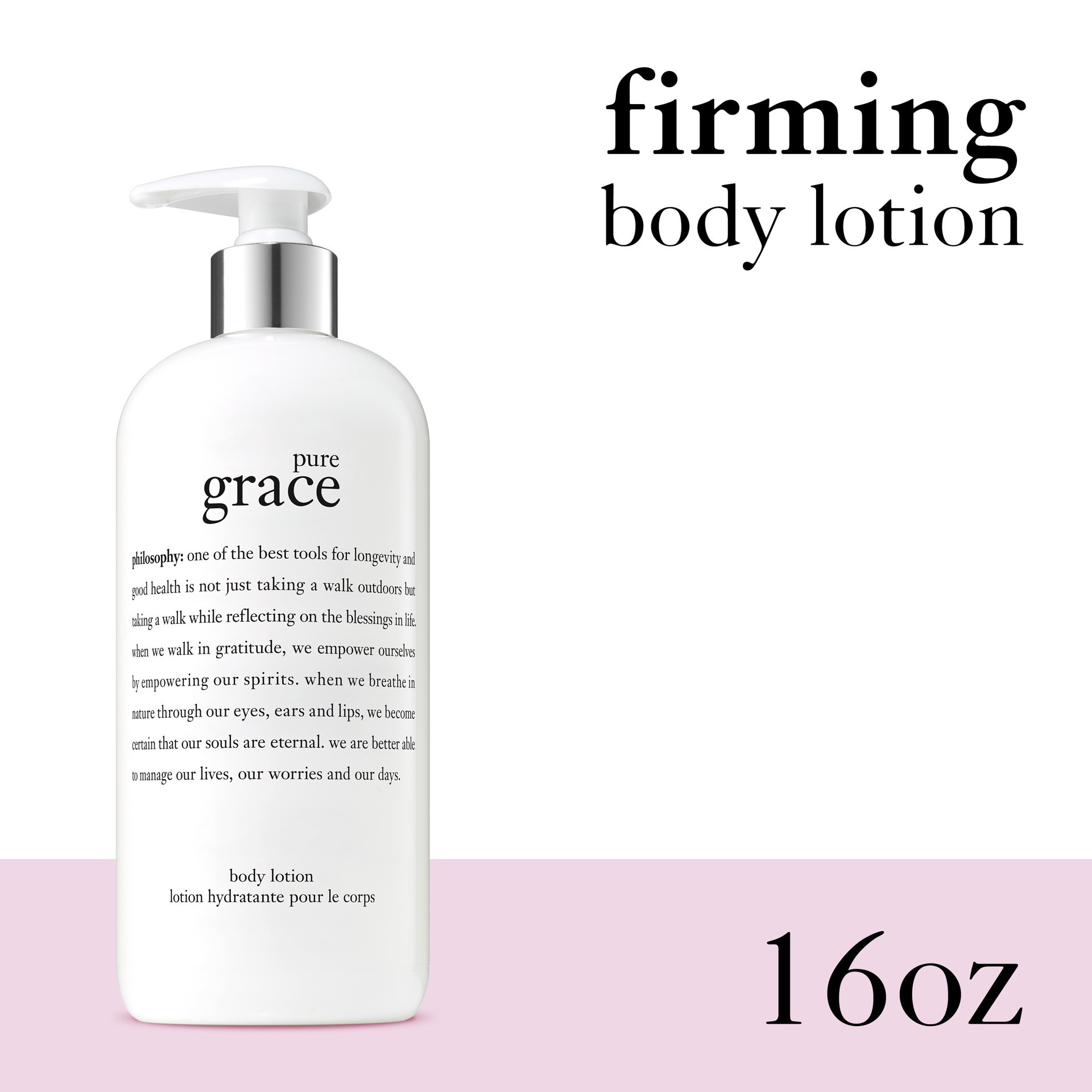 slide 1 of 2, Philosophy Pure Grace Body Lotion, 16 oz