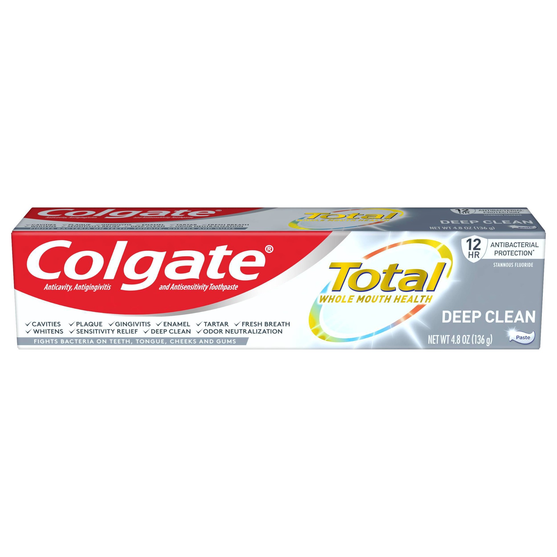 slide 1 of 53, Colgate Total Deep Clean Toothpaste, 5.1 oz